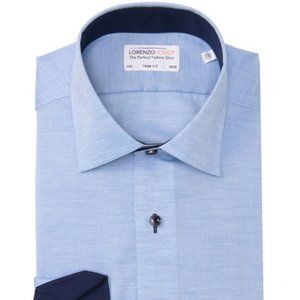 Lorenzo Uomo  Trim Fit Dress Shirt